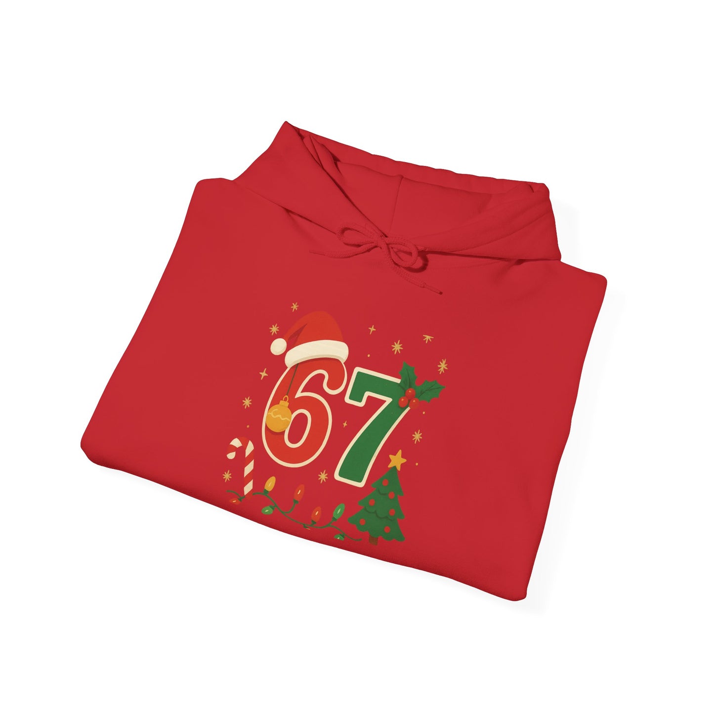 67 Christmas Unisex Hooded Sweatshirt
