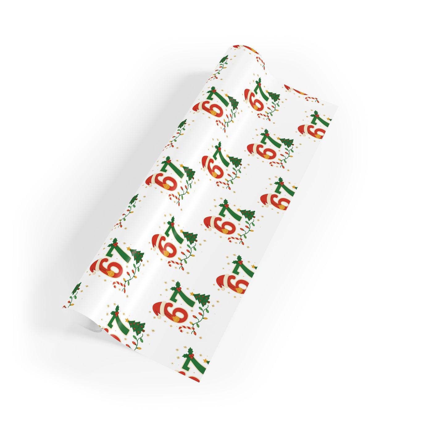 Funny Meme 67 Christmas Wrapping Paper Roll