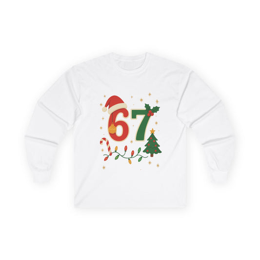 67 Christmas Adult Long Sleeve Tee