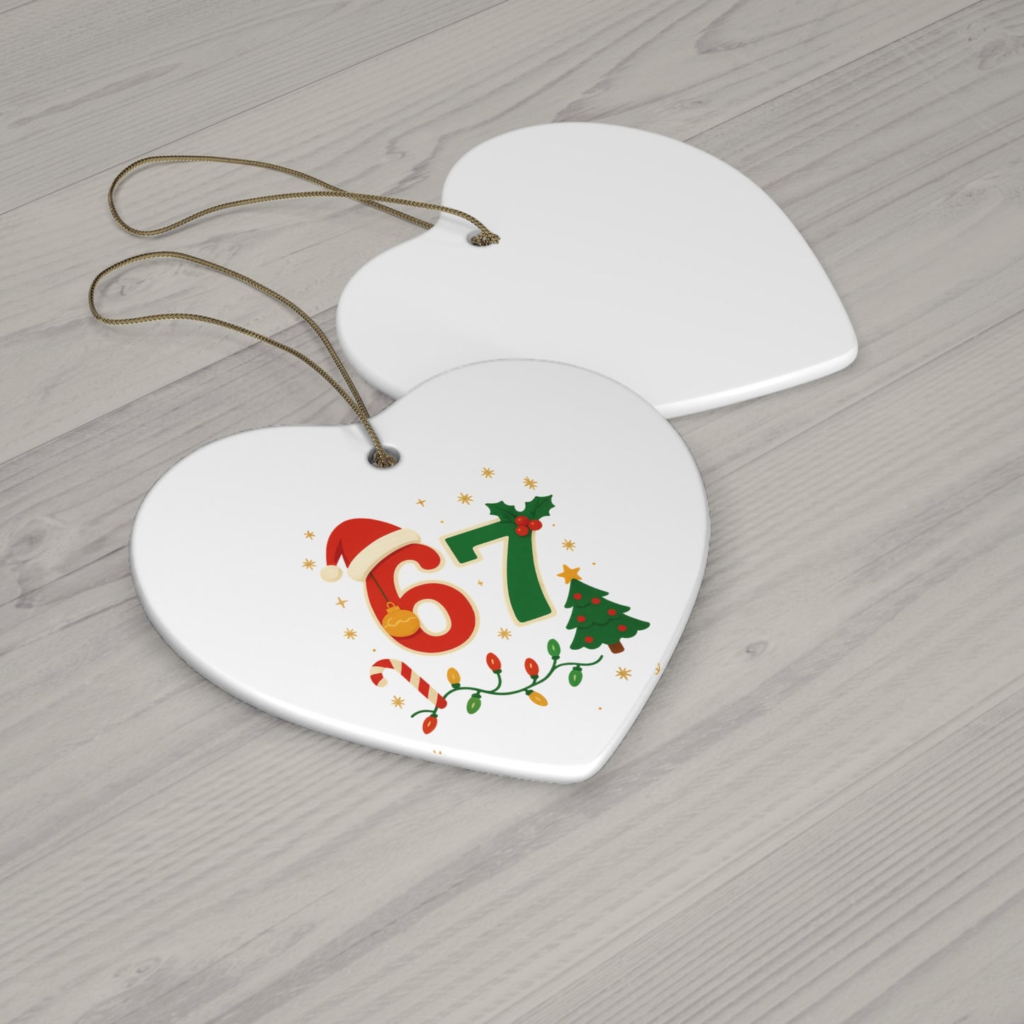 67 Christmas Ceramic Ornament