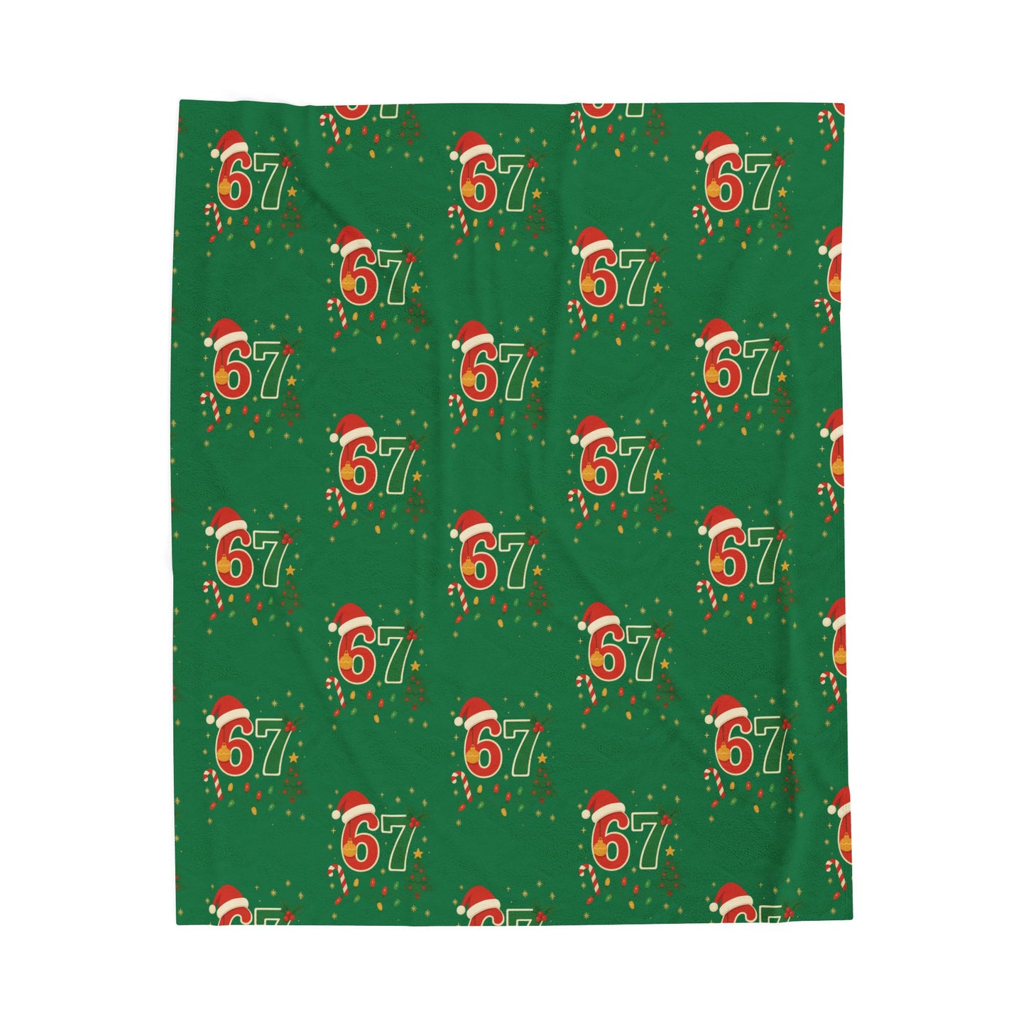 67 Christmas Velveteen Plush Blanket