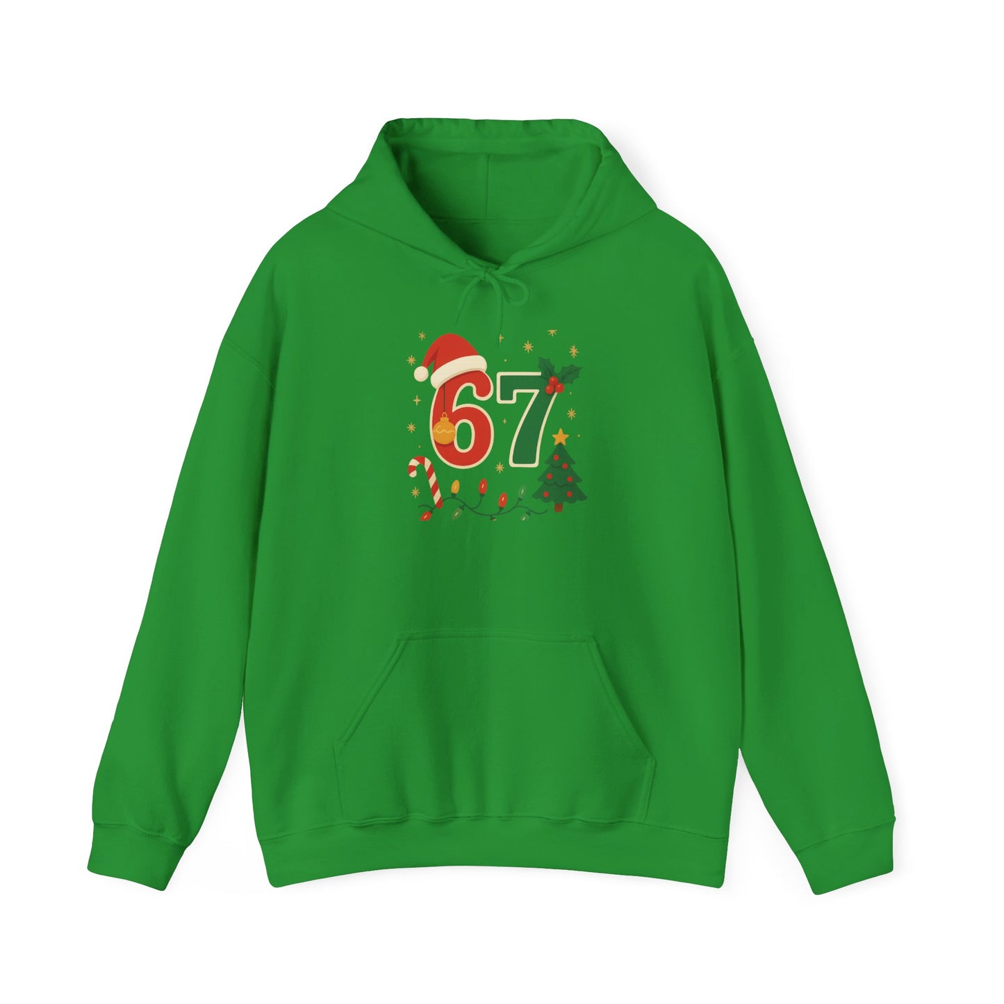 67 Christmas Unisex Hooded Sweatshirt