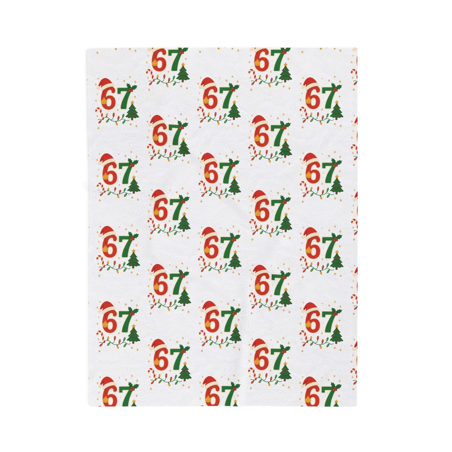 Christmas Velveteen Plush Blanket