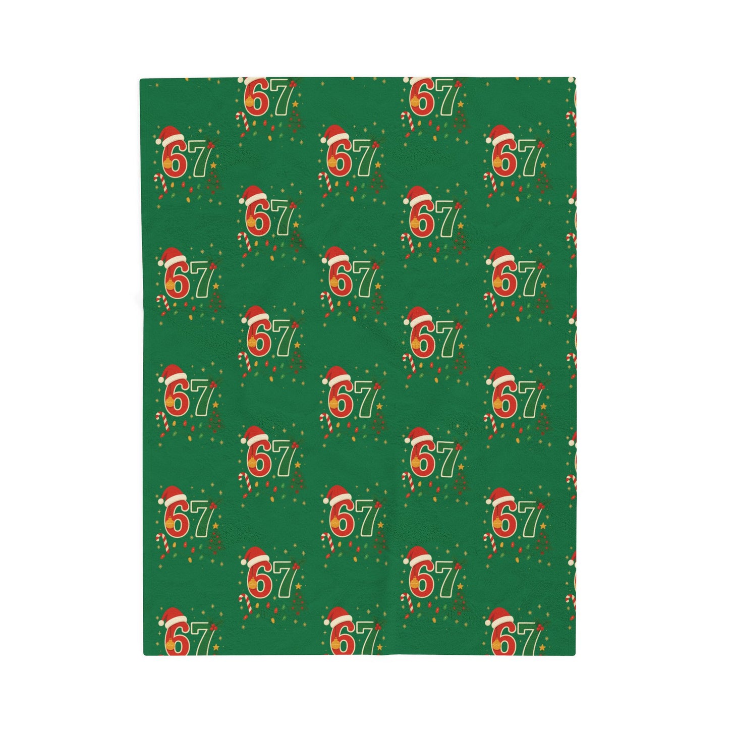 67 Christmas Velveteen Plush Blanket