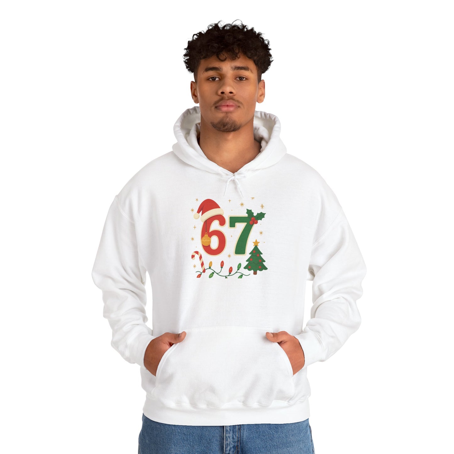 67 Christmas Unisex Hooded Sweatshirt