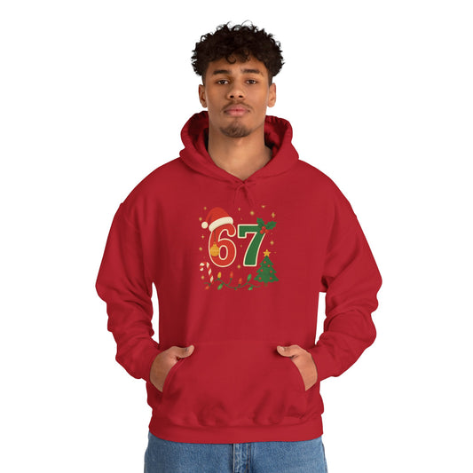 67 Christmas Unisex Hooded Sweatshirt