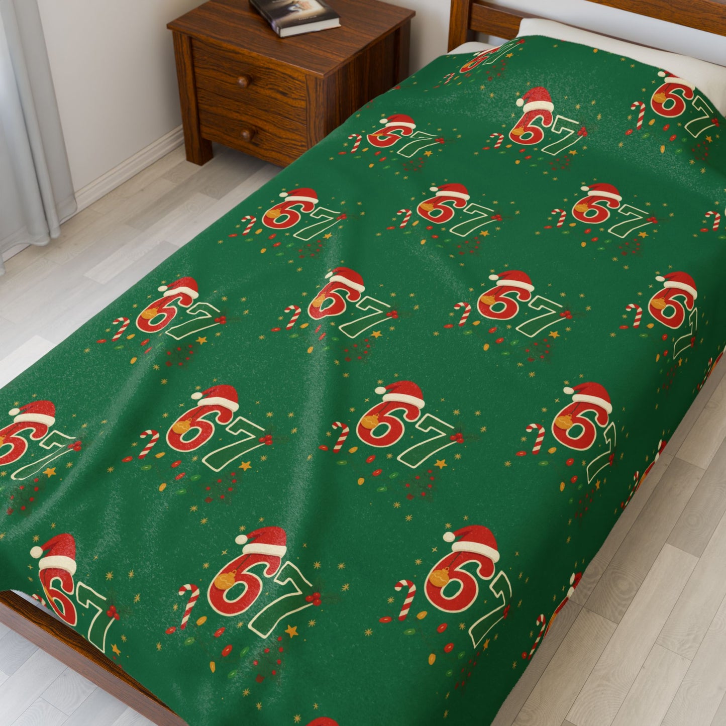 67 Christmas Velveteen Plush Blanket