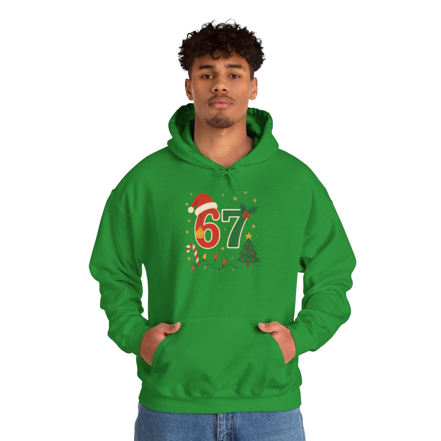67 Christmas Unisex Hooded Sweatshirt