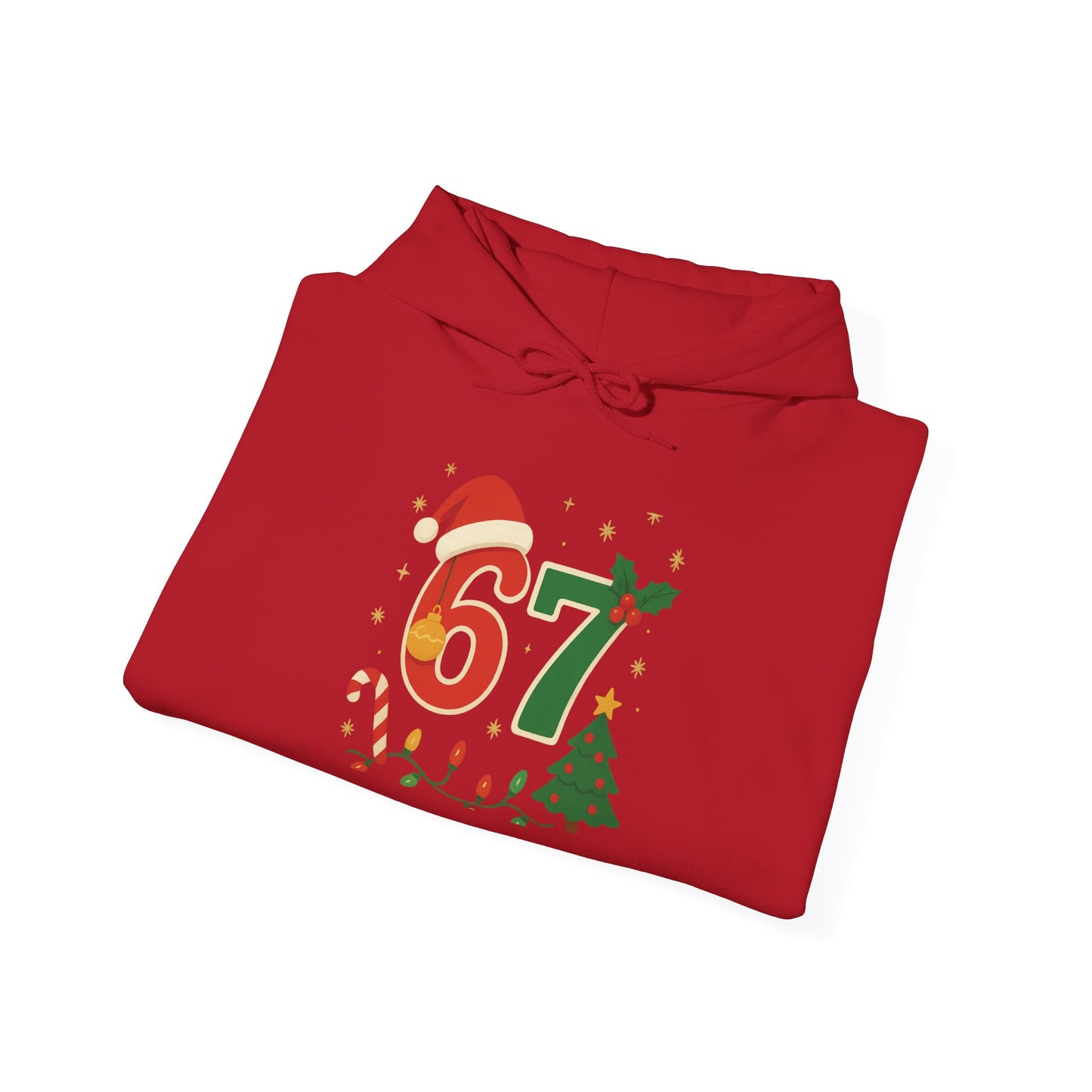 67 Christmas Unisex Hooded Sweatshirt