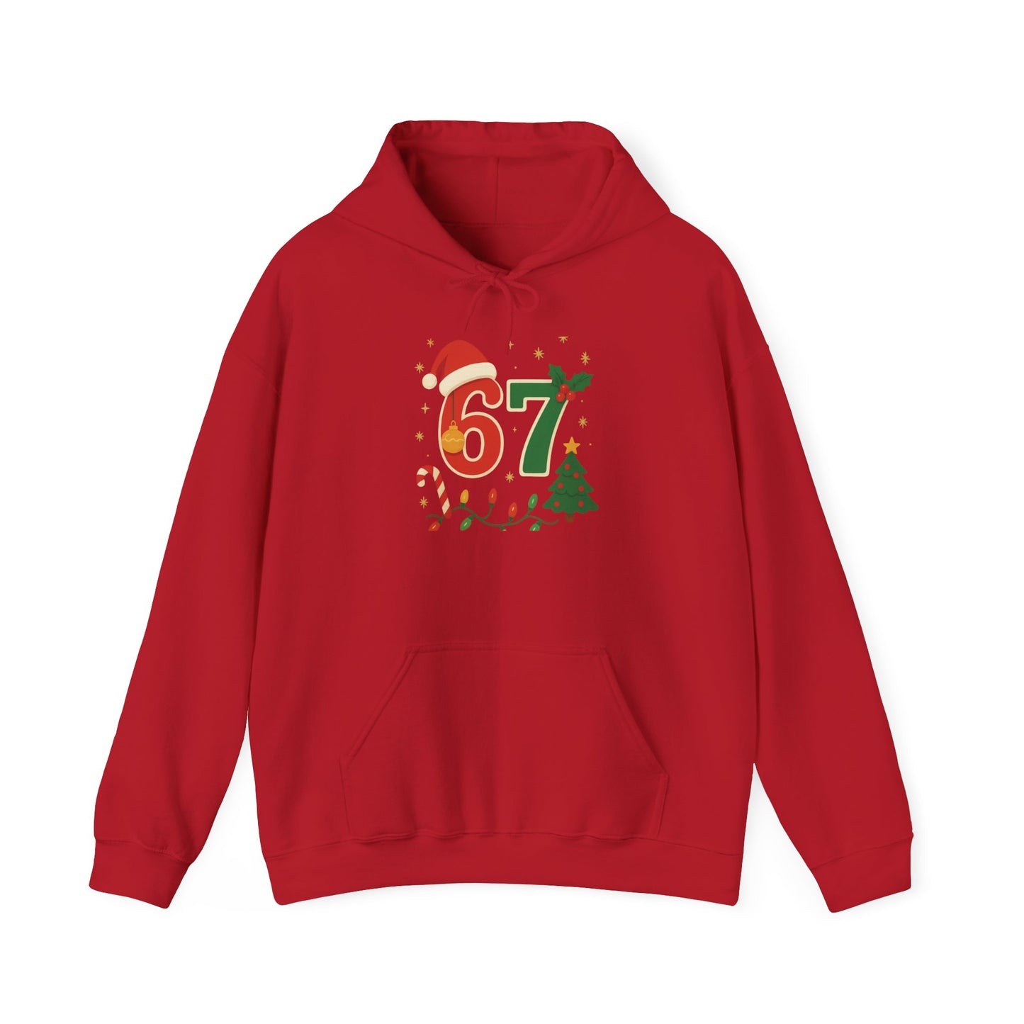 67 Christmas Unisex Hooded Sweatshirt