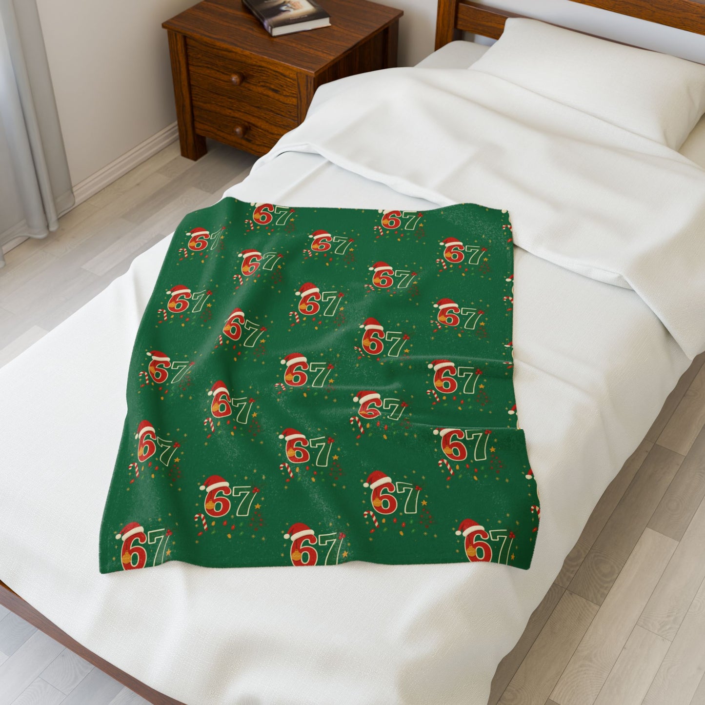 67 Christmas Velveteen Plush Blanket