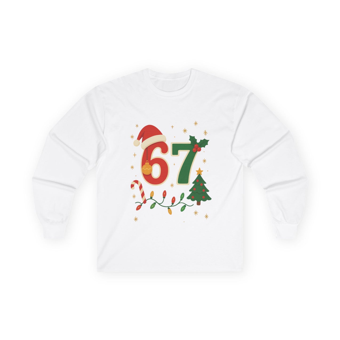 67 Christmas Adult Long Sleeve Tee