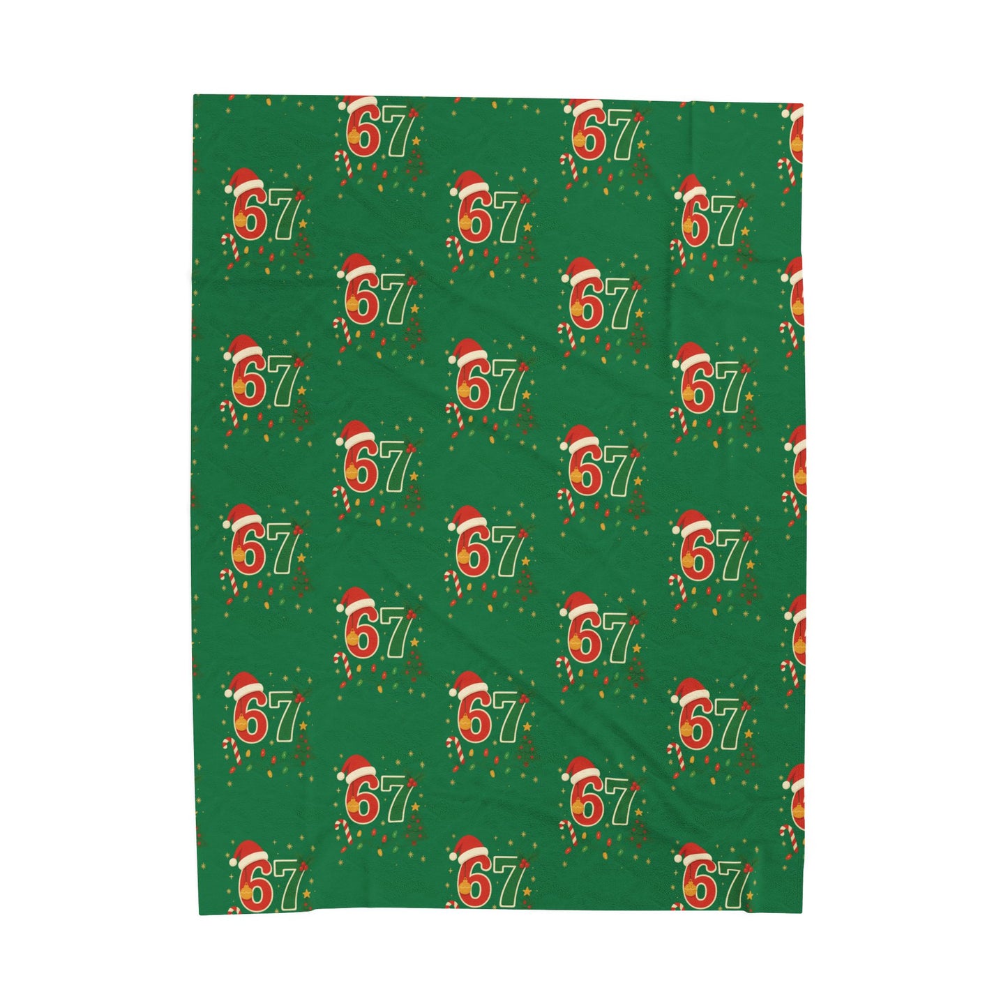 67 Christmas Velveteen Plush Blanket