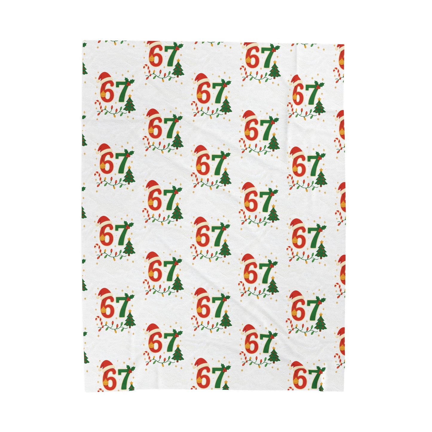 Christmas Velveteen Plush Blanket