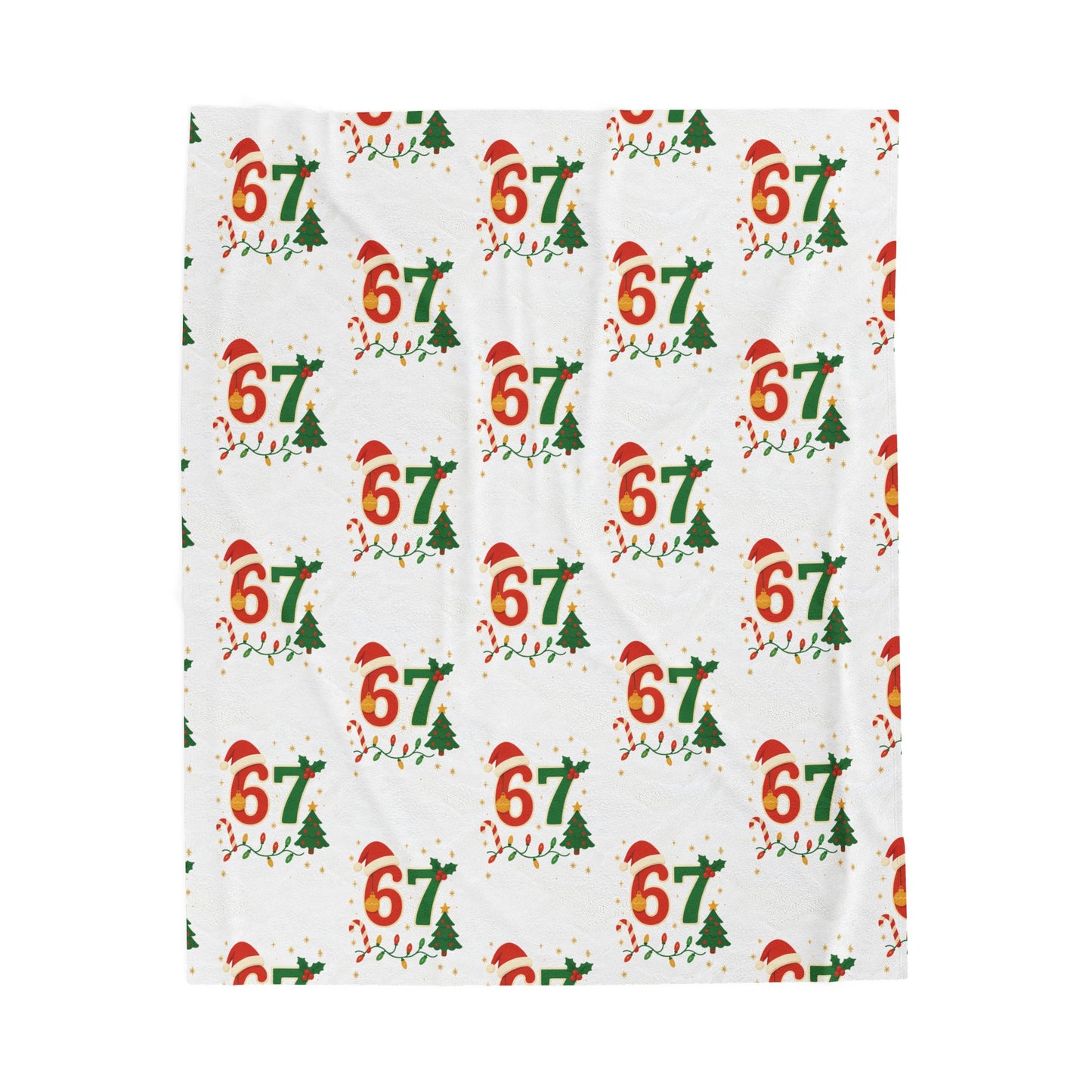 Christmas Velveteen Plush Blanket